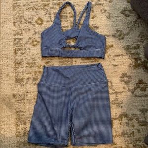 Skatie x Salty Blonde workout set